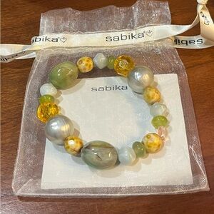 Sabika Celery Juice stretch bracelet